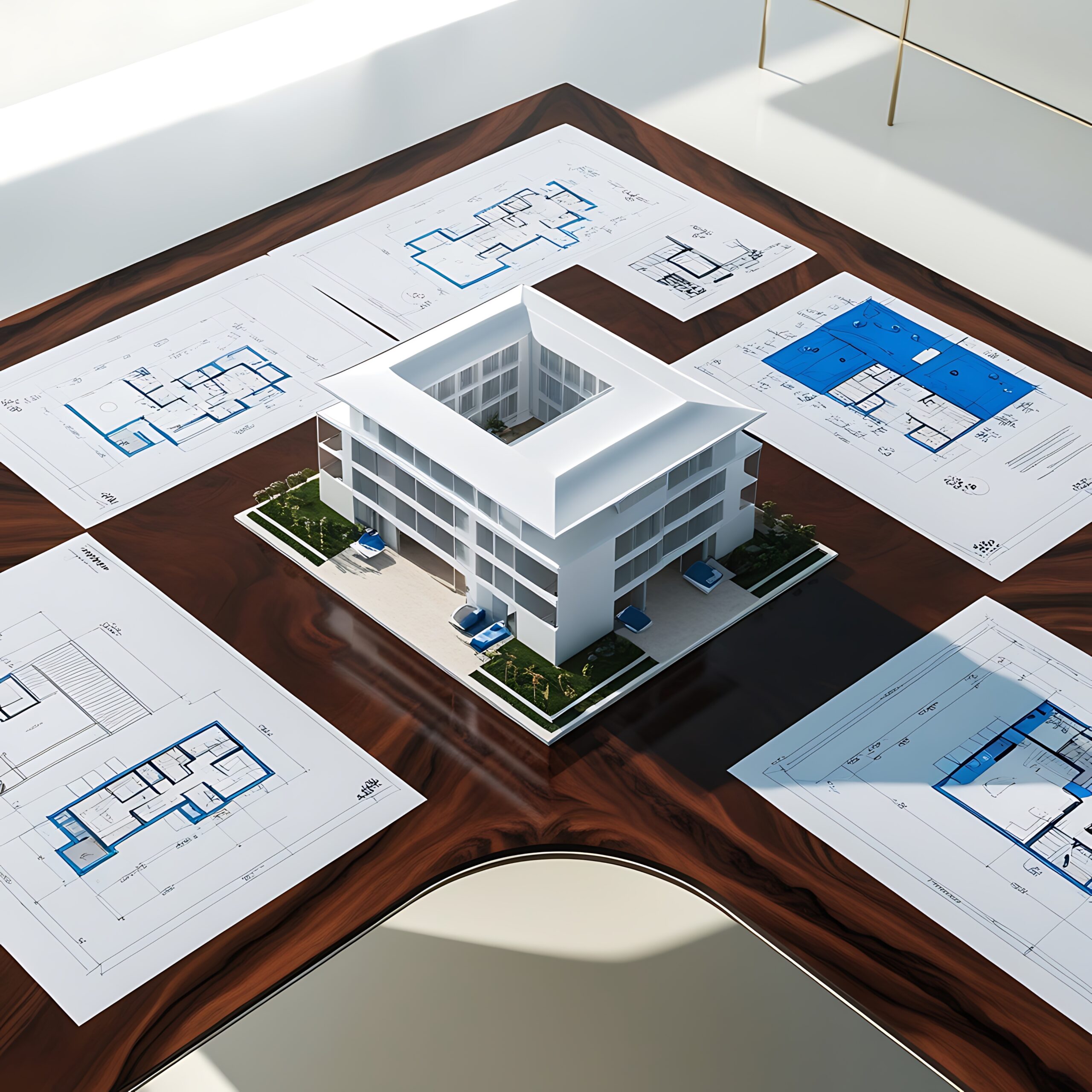 Real estate agent and Sales manager team analysis pricing of rental lease contract of sale purchase